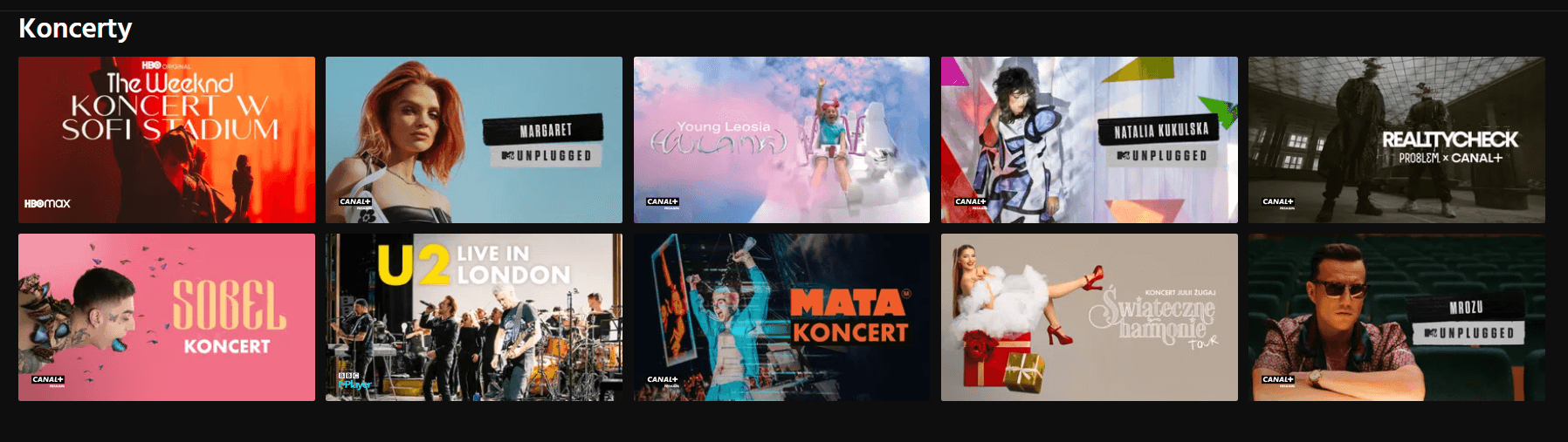 Płatny streaming koncertów na Canal+