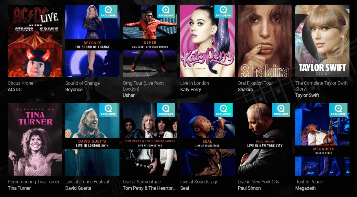 Płatny streaming koncertów na Qello Concerts (Stingray)